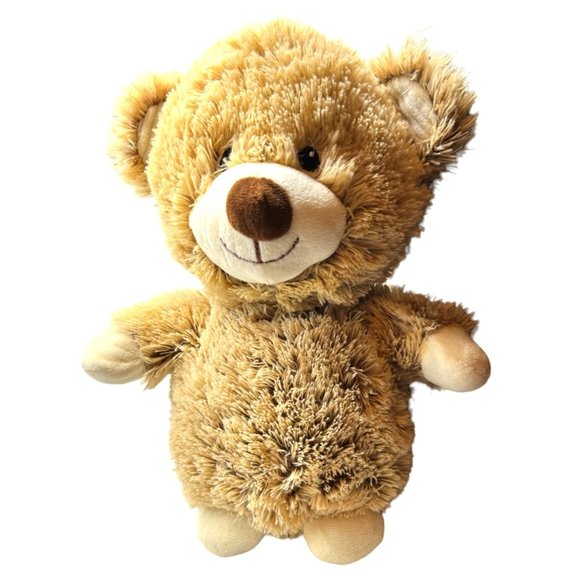 Walmart Other - Spark Create Imagine Bear Tan Plush Rattle Crinkle Sensory 12 Inch Stuffed Anima